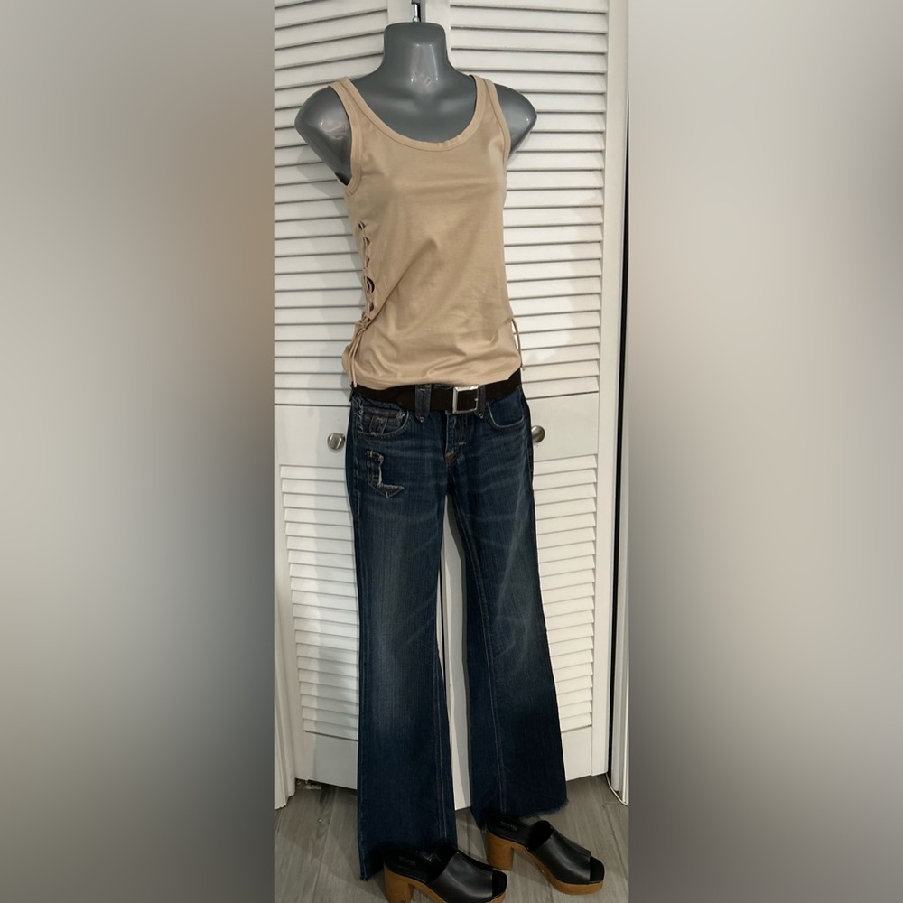 Taverniti So Jeans - Janis size 25 - VINTAGE low rise indigo denim